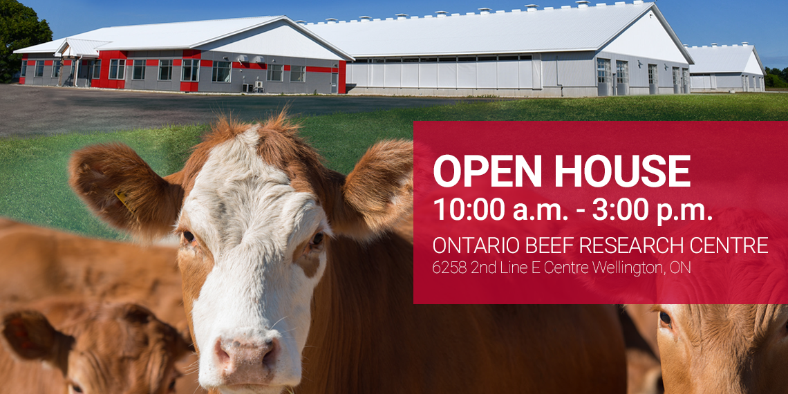 Open House Ontario Beef Research Centre Ontario AgriFood Innovation